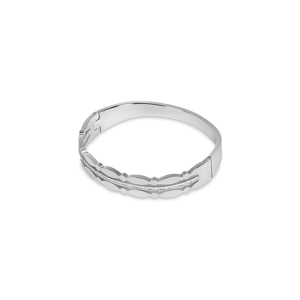 Bransoletka Bangle Addison Stone - Srebrna