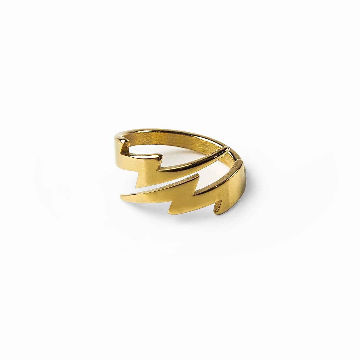 Pierścień Bolt - Złoty