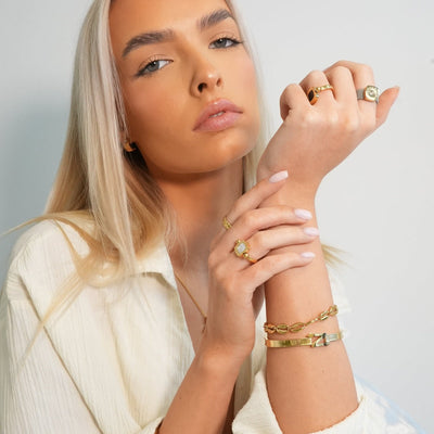 Nevaeh Spersonalizowana Bransoletka 1 - Złota