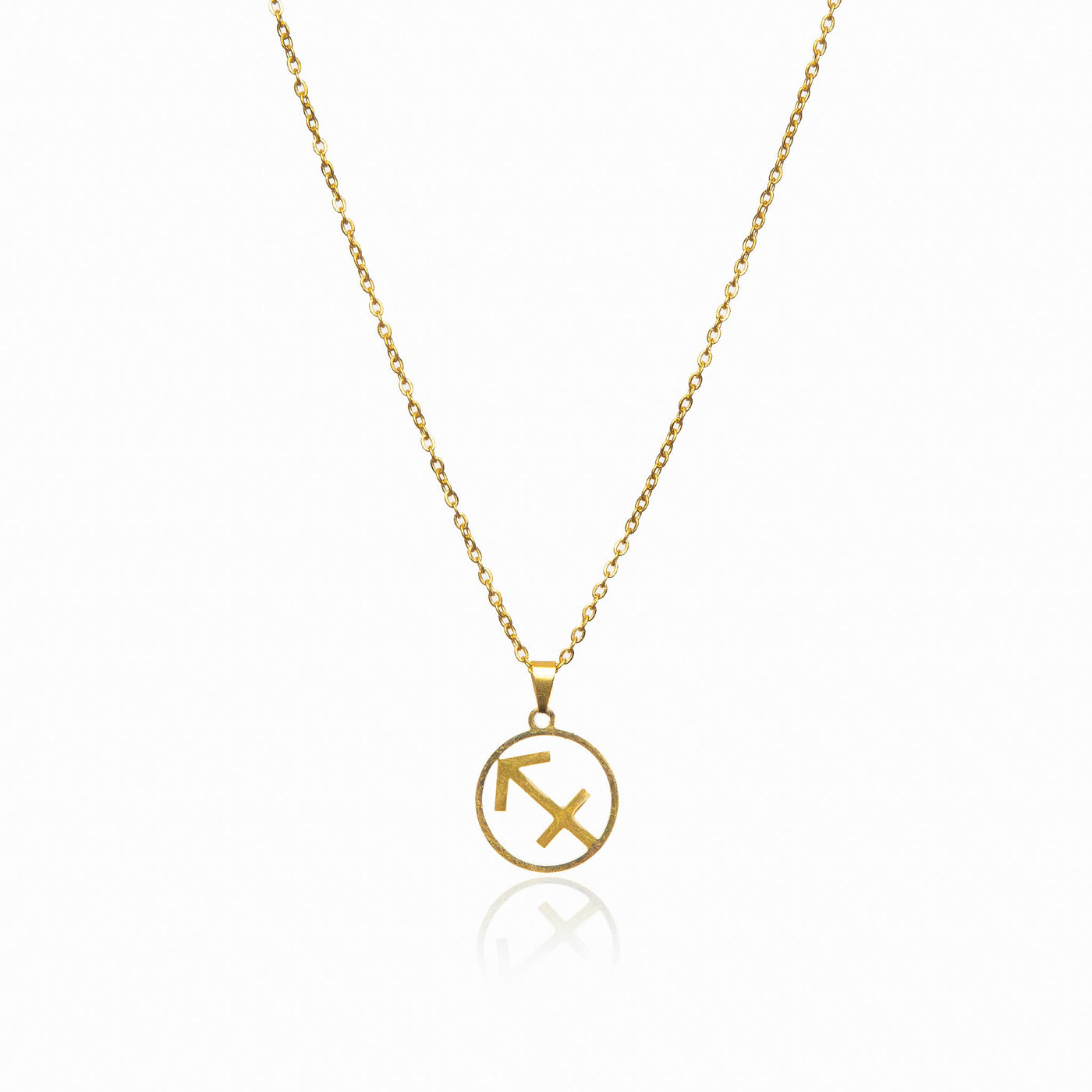 Naszyjnik z Wisiorkiem Zodiakalnym - Złoty
