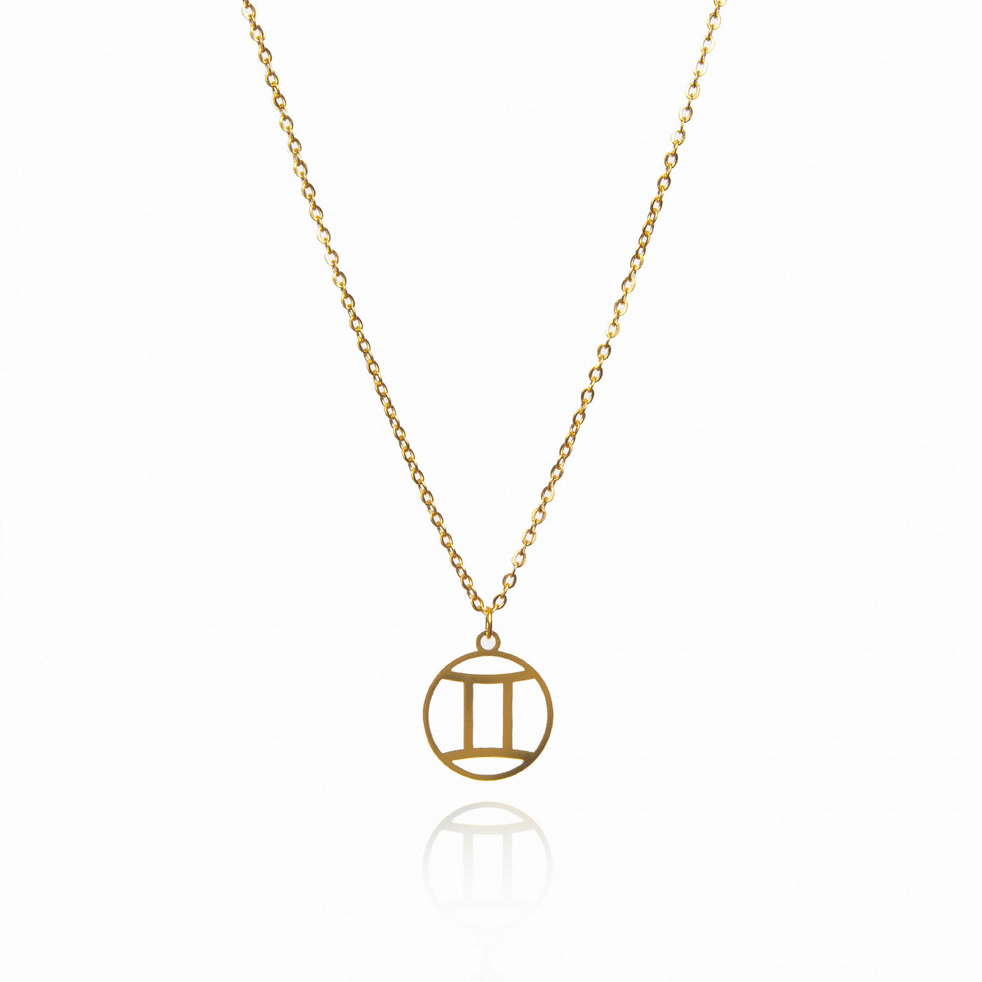 Naszyjnik z Wisiorkiem Zodiakalnym - Złoty