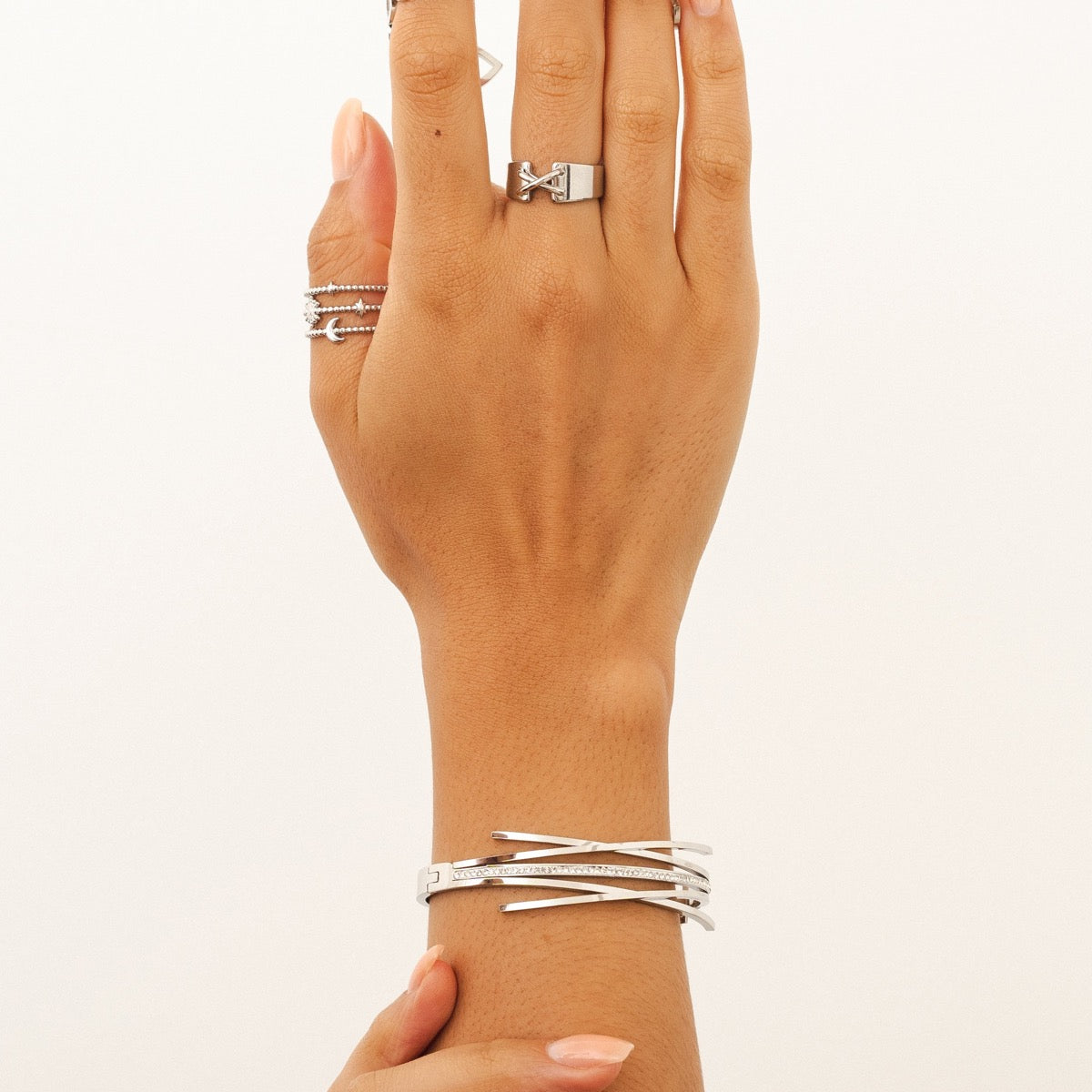 Bransoletka Bangle Florence - Srebrna