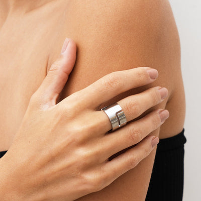 Marni Chunky Ring - Srebro
